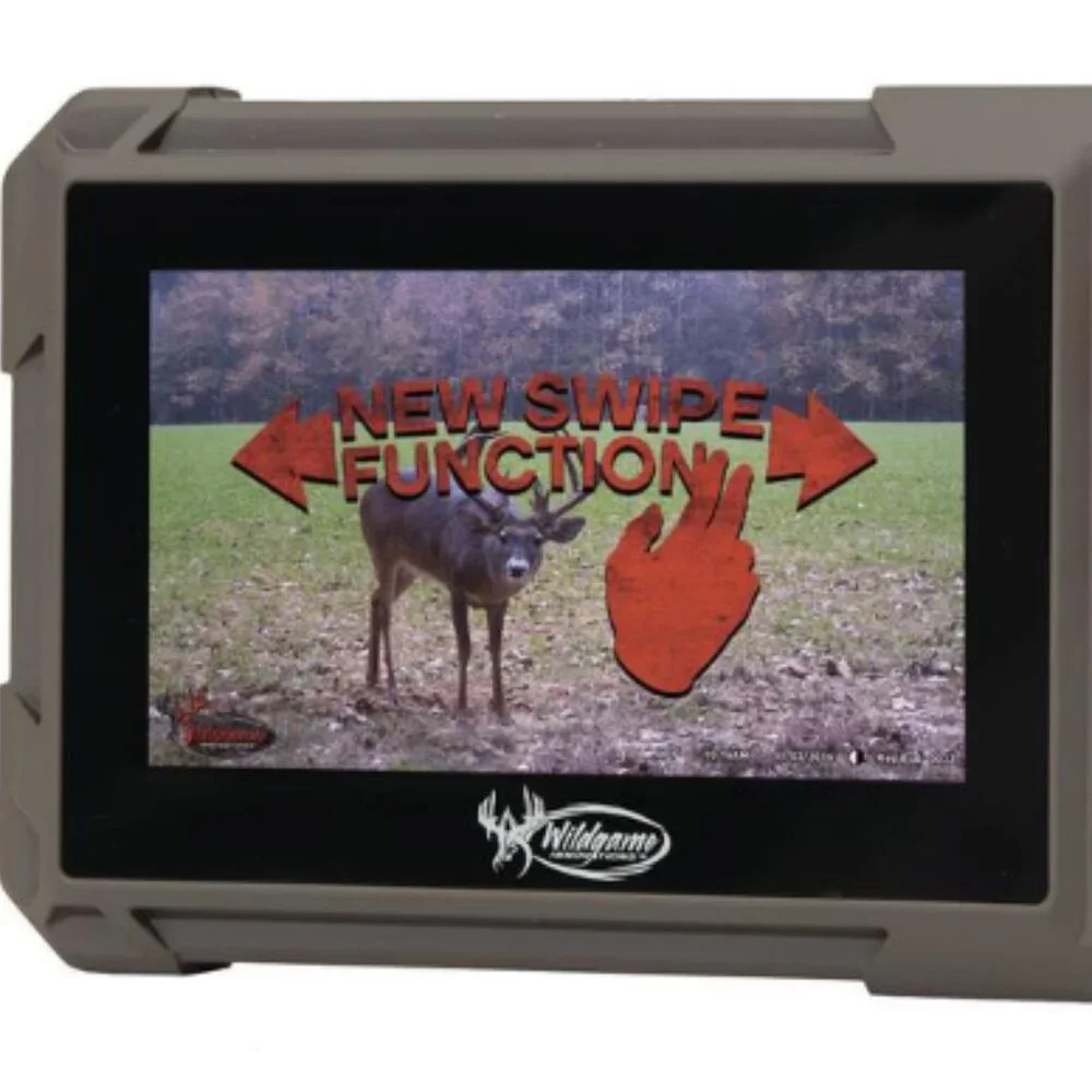 WILDGAME INNOVATIONS Trail Pad Swipe VU60 SD Card Viewer Batteries & 2 SD Cards